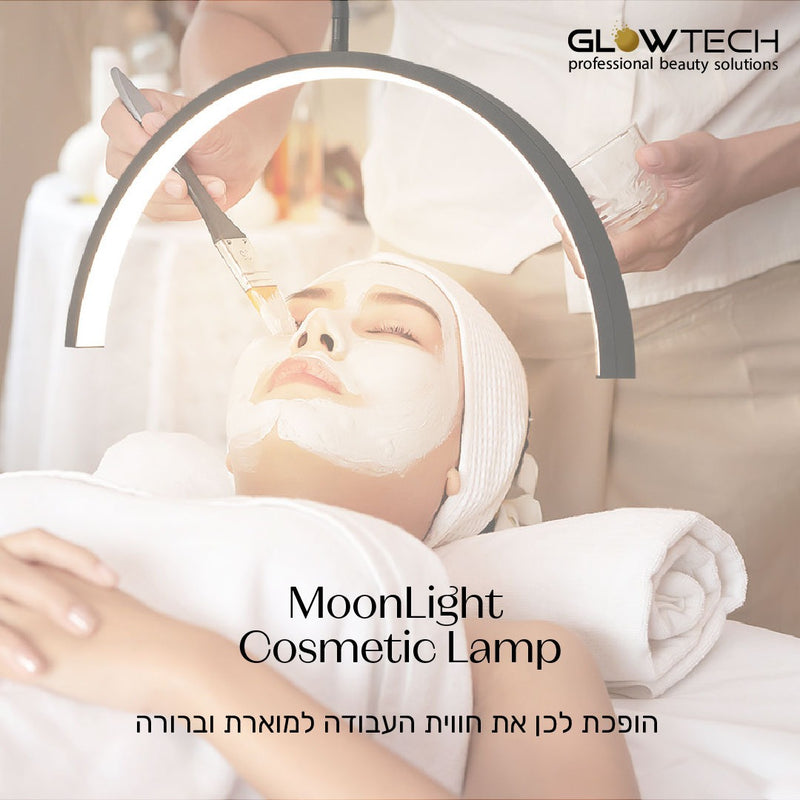 מנורת לד לקוסמטיקאית עם דימר Moon