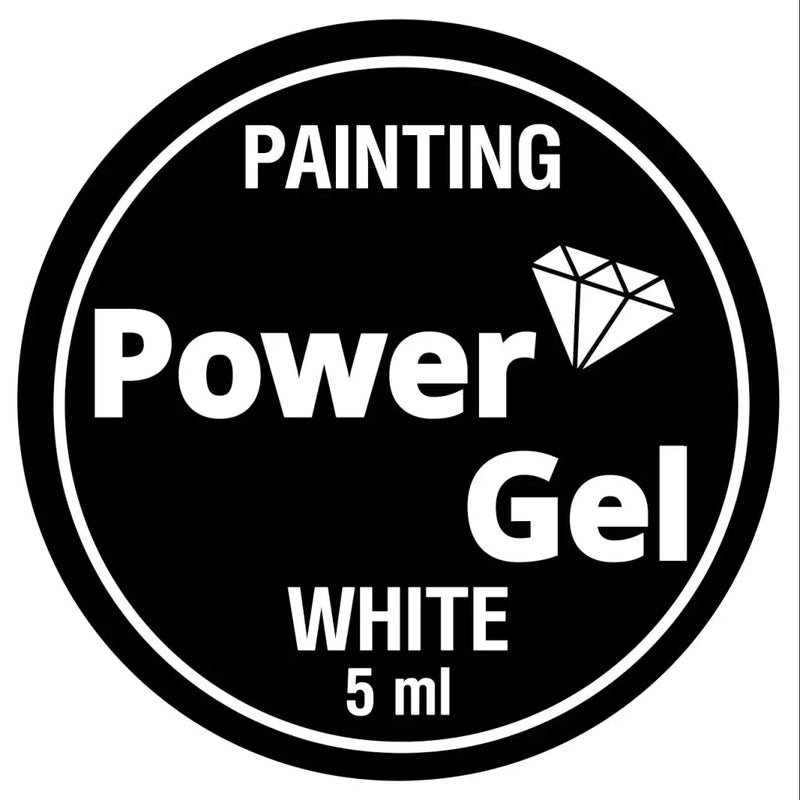 ג'ל ציור לבן POWER GEL