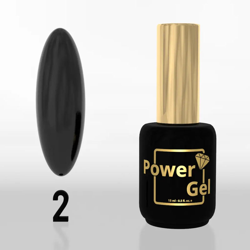 Power Gel 002 שחור קלאסי